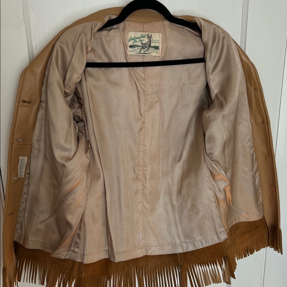 Fringe Leather Jacket - image 3